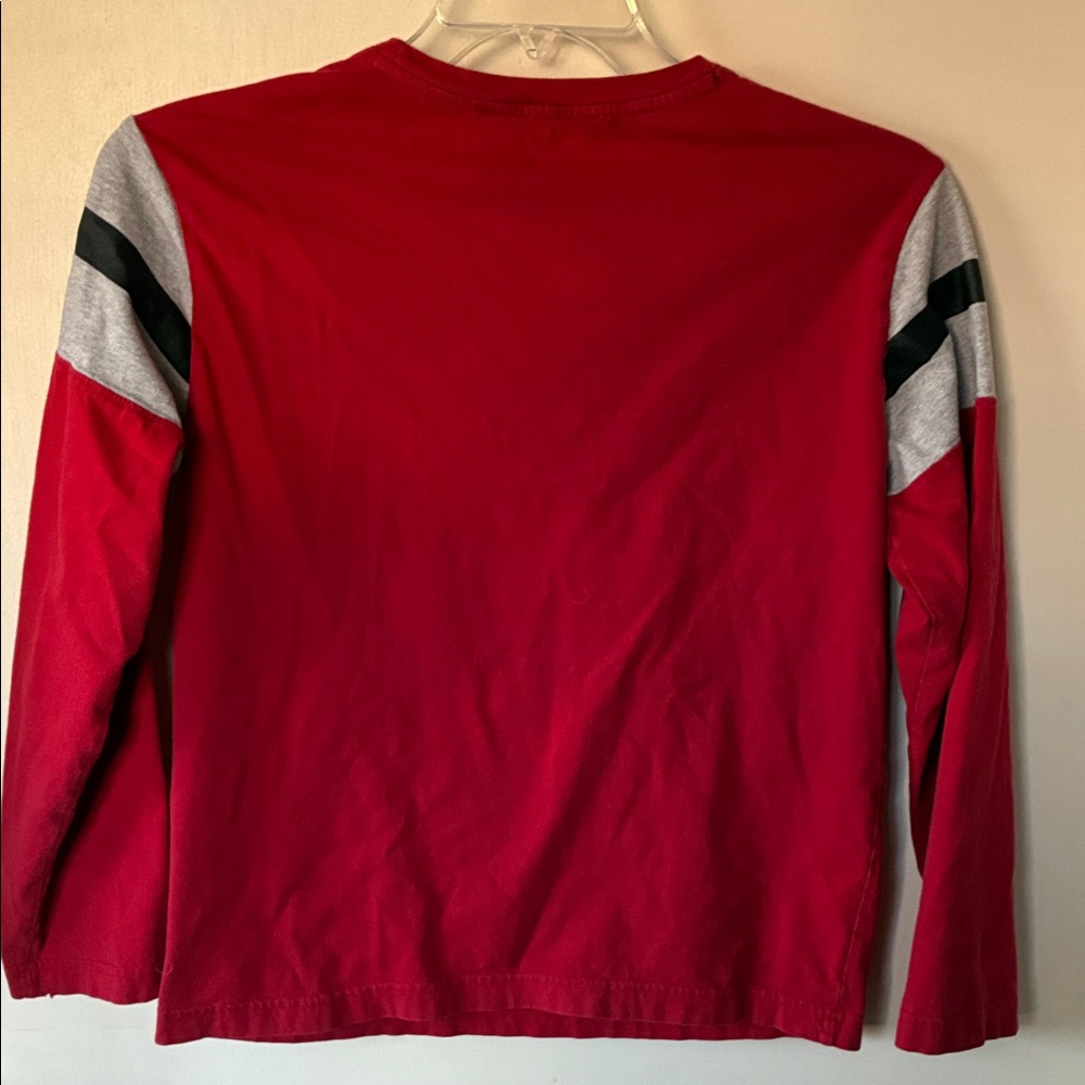 Crazy 8-Boy’s Snowboarding Red and Black Long Sleeve Shirt Sz XL (14) - Picture 3 of 4